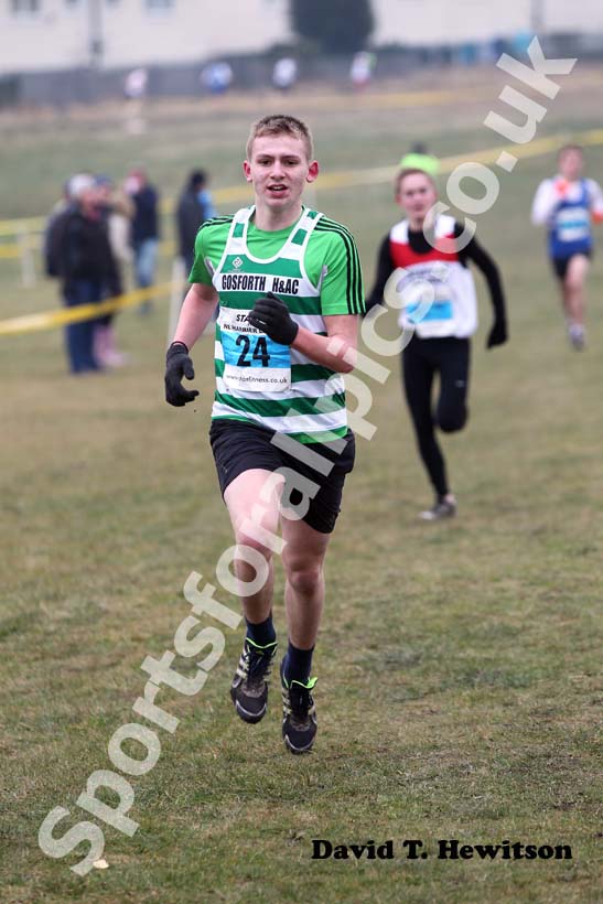 No 24, Under-15s, North East Harrier League, Wrekerton, Gateshead.
